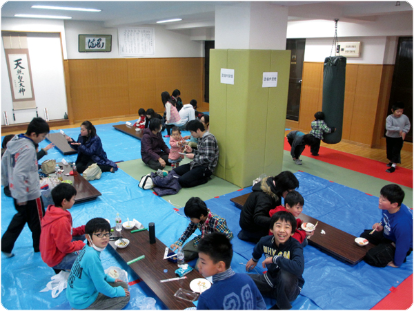 お餅つき会